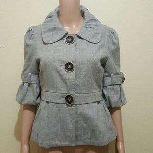 Peppe Peluso Grey Light Jacket